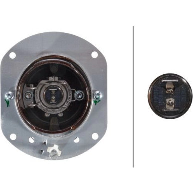 Hella 2 x HELLA Nebelscheinwerfer 1N0 008 582-011