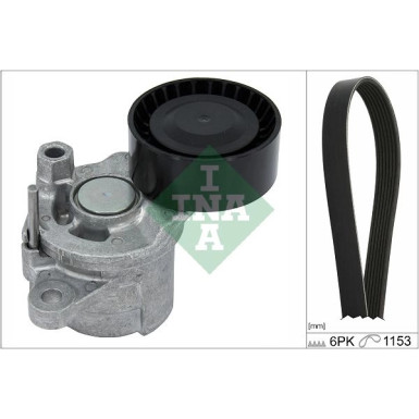 INA Keilrippenriemensatz 529 0379 10