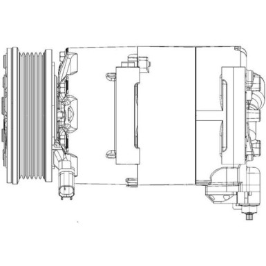 Kompressor, Klimaanlage ACP 1366 000P Kompressor, Klimaanlage ACP 1366 000P