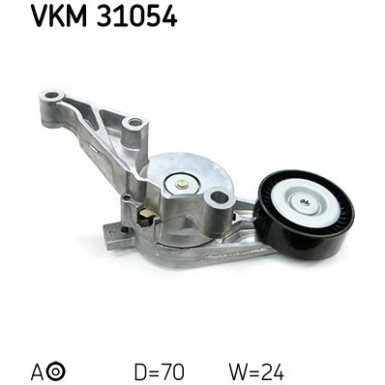 SKF Spannrolle, Keilrippenriemen VKM 31054