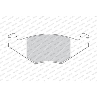 Ferodo Bremsbelagsatz, Scheibenbremse PREMIER ECO FRICTION FDB385