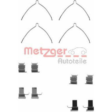 Metzger Zubehörsatz, Scheibenbremsbelag 109-1261