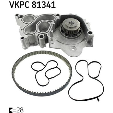 Wasserpumpe VKPC 81341 Wasserpumpe VKPC 81341