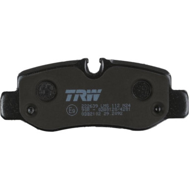 TRW Bremsbelagsatz, Scheibenbremse GDB2102 TRW Bremsbelagsatz, Scheibenbremse GDB2102