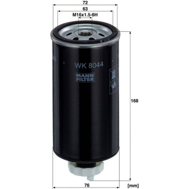 Kraftstofffilter WK 8044 X