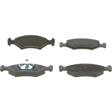 BOSCH Bremsbelagsatz, Scheibenbremse 0 986 466 402