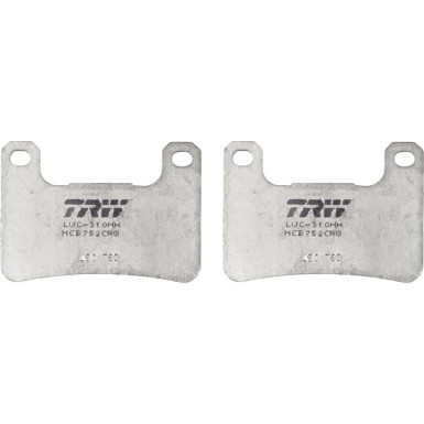 TRW Bremsbelagsatz, Scheibenbremse Hyper Carbon Racing MCB752CRQ