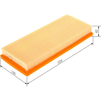 BOSCH 1 457 433 520 Luftfilter