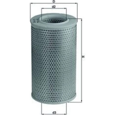 Knecht Luftfilter LX 611