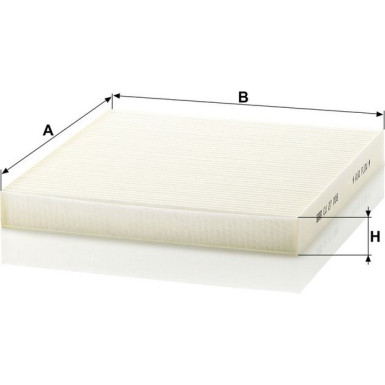 MANN-FILTER CU 27 008 Innenraumfilter, Partikelfilter