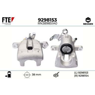 Bremssattel 9298153 Bremssattel 9298153