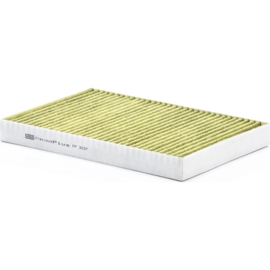 MANN-FILTER FP 3037 Innenraumfilter FreciousPlus Aktivkohlefilter mit Polyphenol, antibakteriell, Feinstaubfilter (PM 2.5)