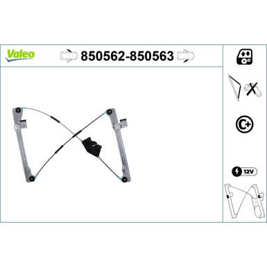 Valeo Fensterheber 850563