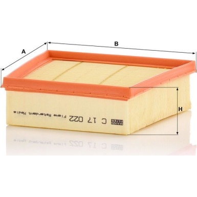 MANN-FILTER C 17 022 Luftfilter