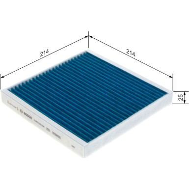 Filter, Innenraumluft 0 986 628 588 Filter, Innenraumluft 0 986 628 588