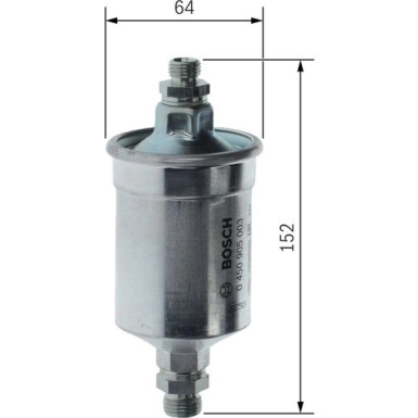Kraftstofffilter 0 450 905 003 Kraftstofffilter 0 450 905 003