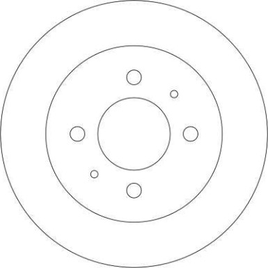 TRW Bremsscheibe DF4319