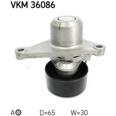 SKF Spannrolle, Keilrippenriemen VKM 36086