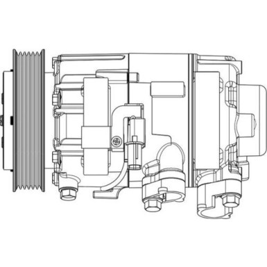 Kompressor, Klimaanlage ACP 628 000P Kompressor, Klimaanlage ACP 628 000P