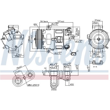 Kompressor, Klimaanlage 89400 Kompressor, Klimaanlage 89400