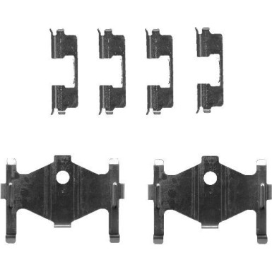 Hella Zubehörsatz, Scheibenbremsbelag 8DZ 355 203-281