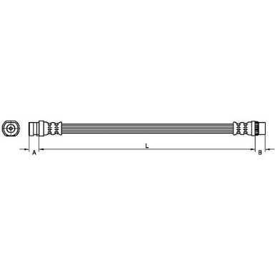 Bremsschlauch 4110990 Bremsschlauch 4110990