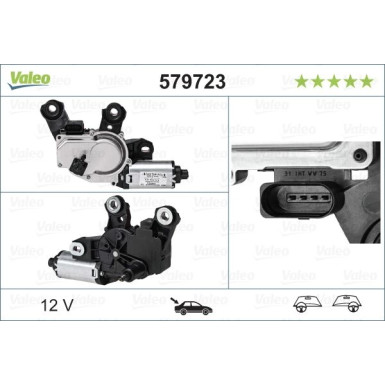 Valeo Wischermotor 579723