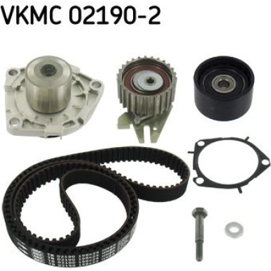 SKF Wasserpumpe + Zahnriemensatz VKMC 02190-2