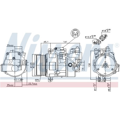Kompressor, Klimaanlage 89043