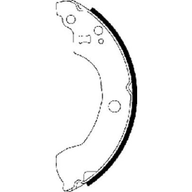 Bremsbackensatz 91064400 Bremsbackensatz 91064400