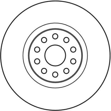 TRW Bremsscheibe DF4059 TRW Bremsscheibe DF4059
