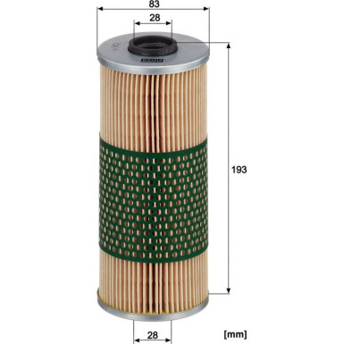 Ölfilter H 952 X