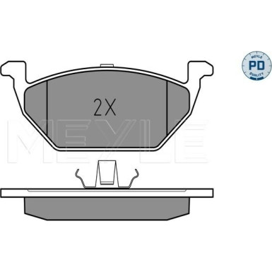 Meyle Bremsbelagsatz, Scheibenbremse MEYLE-PD: Advanced performance and design 025 231 3019/PD Meyle Bremsbelagsatz, Scheibenbremse MEYLE-PD: Advanced performance and design 025 231 3019/PD