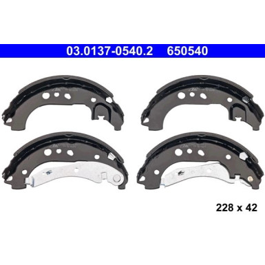 Bremsbackensatz 03.0137-0540.2 Bremsbackensatz 03.0137-0540.2