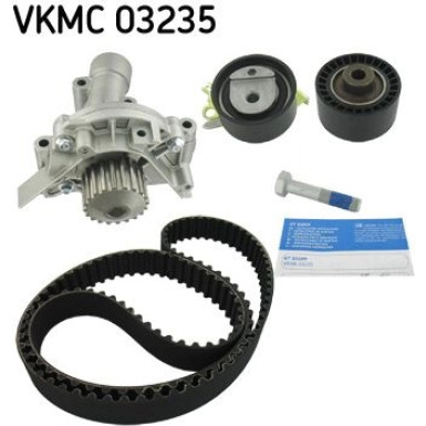 SKF Wasserpumpe + Zahnriemensatz VKMC 03235
