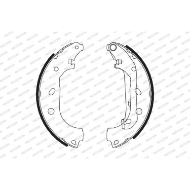 Bremsbackensatz FSB648 Bremsbackensatz FSB648