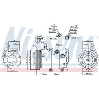 Kompressor, Klimaanlage 890237 Kompressor, Klimaanlage 890237
