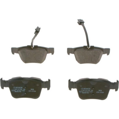 BOSCH Bremsbelagsatz, Scheibenbremse 0 986 424 848 BOSCH Bremsbelagsatz, Scheibenbremse 0 986 424 848