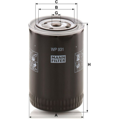 Ölfilter WP 931