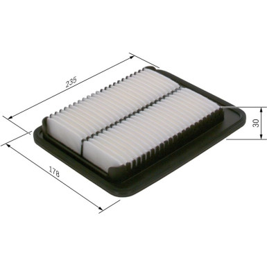 BOSCH F 026 400 127 Luftfilter BOSCH F 026 400 127 Luftfilter