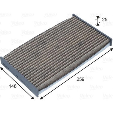Valeo Filter, Innenraumluft VALEO PROTECT MAX 701049