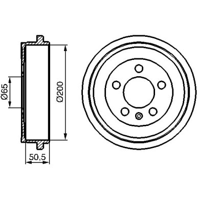 Bremstrommel 0 986 477 133 Bremstrommel 0 986 477 133