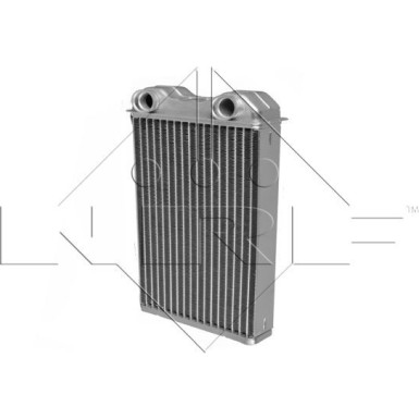 NRF Wärmetauscher, Innenraumheizung ohne Rohr EASY FIT 54300