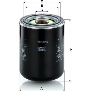 Ölfilter WD 1374/5