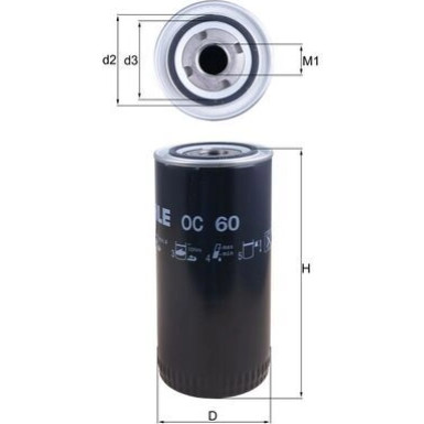 Ölfilter OC 60