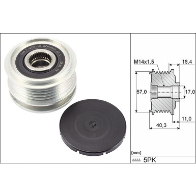 Generatorfreilauf 535 0295 10 Generatorfreilauf 535 0295 10