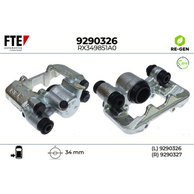 FTE Bremssattel 9290326