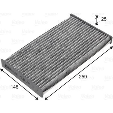 Valeo Filter, Innenraumluft VALEO PROTECT 715840