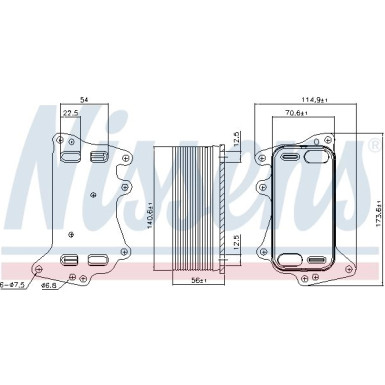 Ölkühler, Automatikgetriebe 90908 Ölkühler, Automatikgetriebe 90908