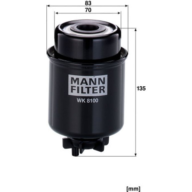 Kraftstofffilter WK 8100